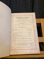 Jules Massenet Griselidis partition chant piano éditions Heugel