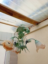 Plafonnier Lustre fer et