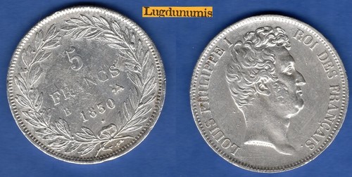 Francs 1830 rouen ttb tn - ttb,