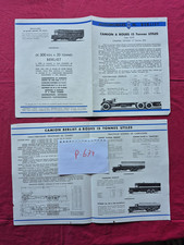 Dépliant P.674 :  BERLIET