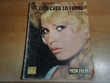 MON FILM   ET DIEU CREA LA FEMME AVEC BRIGITTE BARDOT ET  CURD JÛRGENS