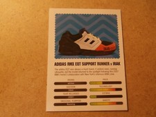 SNEAKERS ADIDAS RMX EQT SUPPORT RUNNER, TRADING "ROOKIE" CARD, COLLECTOR (JT29)
