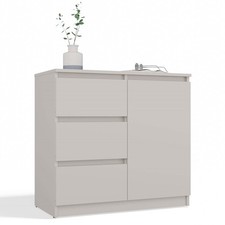 Commode Malwa 1D3S Beige