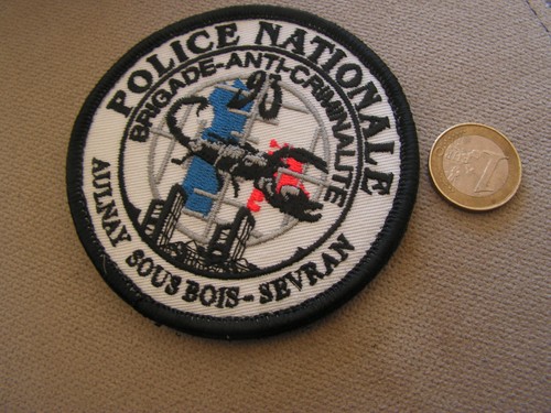 Police patch bac - patch,