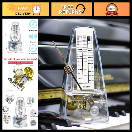 Universal mechanical metronome - mechanical,