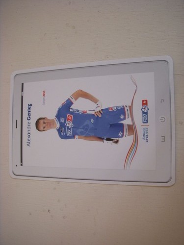 Cyclisme carte postale fdj - postale,