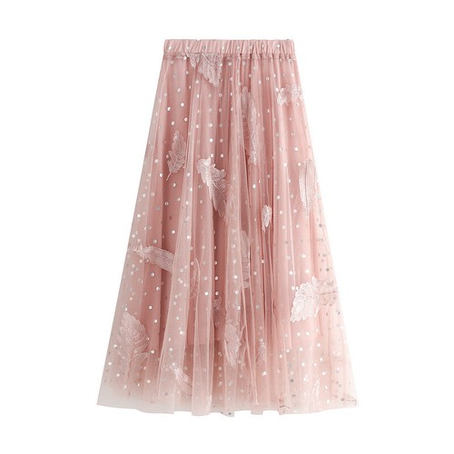 Femme maille jupe - femme, tulle