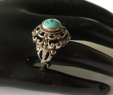 Bague argent turquoise - bague,