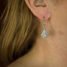 Boucles d'Oreilles Art Deco
