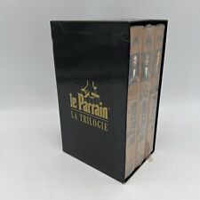 VHS - cassette video - coffret 3 vhs - le parrain