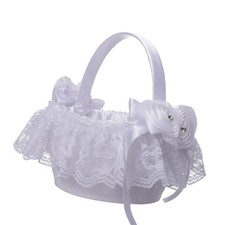 Dentelle Flower Girl Basket