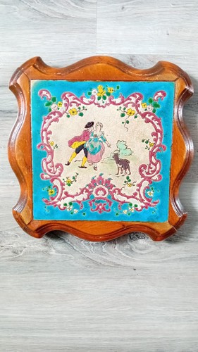 Rare ancien dessous plat - ancien, de