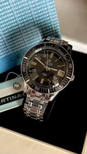 Certina DS  vintage « Cross HAIR » BOX AND PAPERS - Gay Frères Bracelet