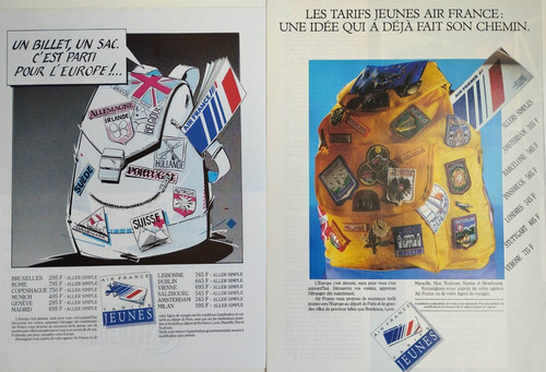 Air france vintage - air, publicité