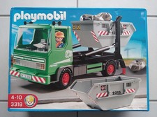 3318 PLAYMOBIL CHANTIER / CITY : Camion benne basculante / Multi benne ( 2010)