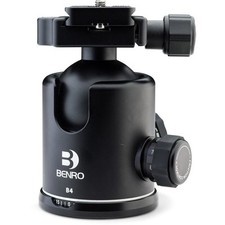 BENRO B4 -30% ! Tête Rotule à friction + Plateau PU85 - Capacité 20kg / Poids