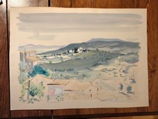 Pierre PAGES, 2 aquarelles