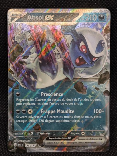 Carte pokemon absol - carte, ex