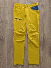 ORTOVOX Pelmo Pantalon Homme Taille M Jaune Outdoor Trekking Randonnée