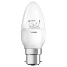 Ampoule Osram LED 5,7w=40w B22 bougie 230v 470 lumens - OK variateur