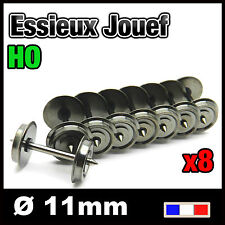 6110/8# 8pcs Essieux Jouef de remplacement ø 11mm d'excellente qualité 