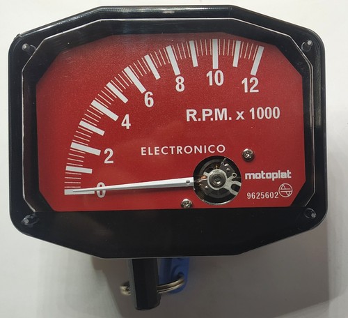 Compte tours motoplat - compte-tours, rouge