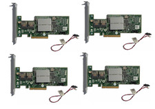 LOT 4X Dell Perc H200 047MCV 6Gb/s PCI-E SAS SATA RAID Controller Card PCI-E