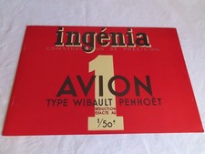 Maquette ingénia Avion type Wibault Penhoët