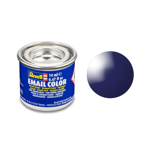 Peinture émail bleu - -, nuit