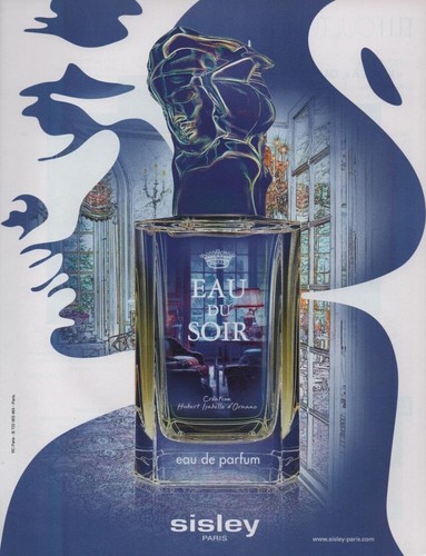 Publicité papier parfum - publicité,