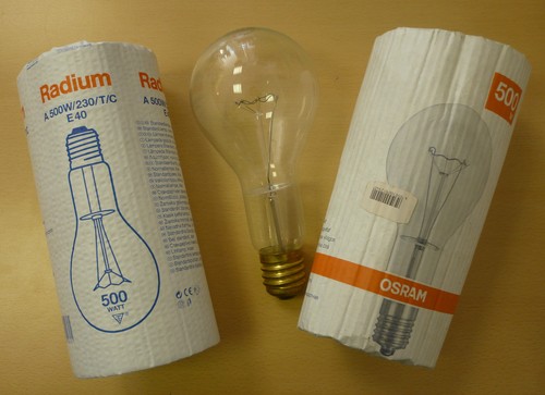Osram radium e40 500w ampoule - osram|radium,