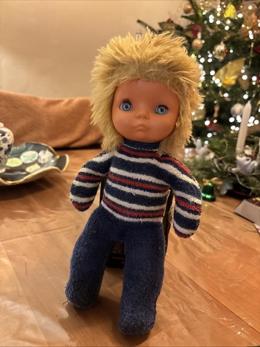 Poupée doudou peluche vintage - doudou,