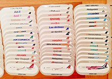 AIRBUS STICKER lot 148 AUTOCOLLANTS ADESIVO AUFKLEBER AVION INDUSTRiE AIRLINES