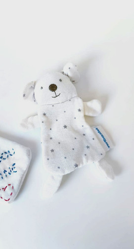 Doudou plat petit - plat, koala/ours