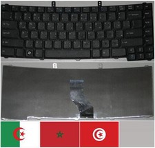 Clavier Qwerty Arabe ACER TM4520 TM4720 4520 4320 4720 5310 5520 NSK-AGK0A Noir