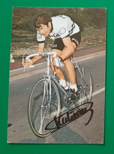 CYCLISME carte cycliste JOSE CATIEAU équipe PEUGEOT ESSO MICHELIN 1976 Signée