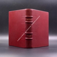 Rabelais le tiers livre exemplaire sur Hollande plein chagrin ill de Jeanjean