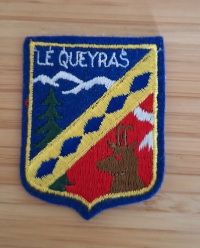 écusson queyras vintage - le,