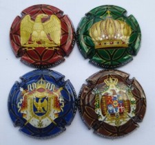 Capsule de Champagne Bruno Armand Napoléon Les blasons numéroté sur 600.  TO