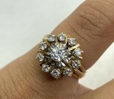 Bague Marguerite en Or Jaune