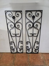 Ancienne Paire De Grille En