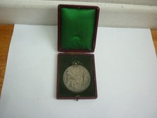 Ancienne médaille en argent massif 950 de 1912 St Lo , signée Rasumny 56 grammes
