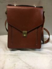 Ancienne Besace Cuir Marron