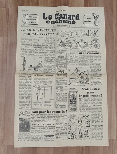 Canard enchaîné 1862 - canard,
