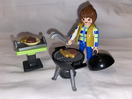 Playmobil femme barbecue - femme,