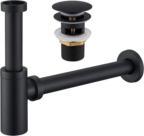 Siphon lavabo avec bonde - de,