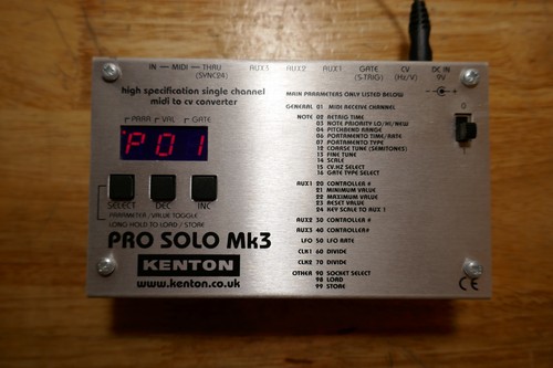 Kenton pro solo - kenton, mk3
