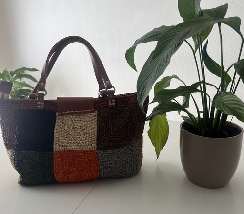 Sac main artisanale cuir - à,