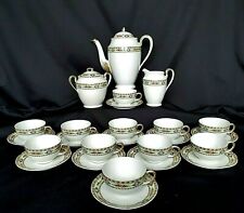 Service à café porcelaine de Limoges Guerin William 1891/1927