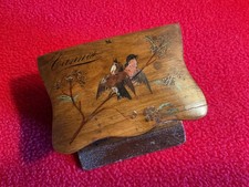 ANCIENNE BOÎTE À TIMBRES